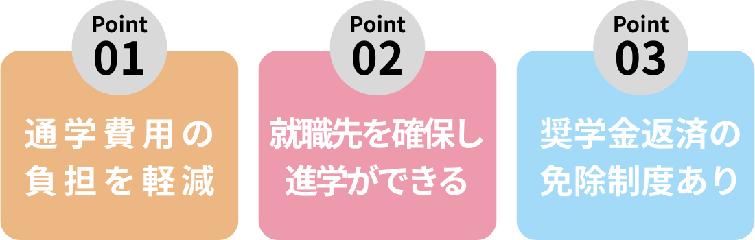 柊クリニックの奨学金支援プラン